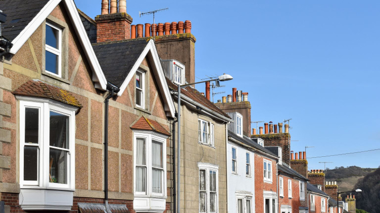 Image of a traditional UK house representing property finance case study